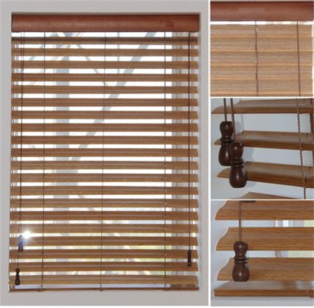 木百叶窗帘